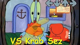 Friday Night Funkin': VS Krab Sez (Reskin of Sonic Says) [FNF Mod/HARD]
