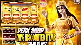 New Perk Shop Is Here😱| Free 500Uc, 900Uc Vouchers | Mini Emblem & Star Forge Stone | Pubg Perk shop