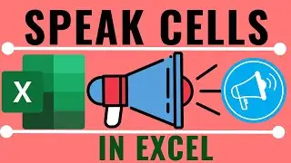 Speak Cells Ms Excel