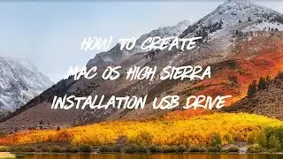 Mac OS - How to create Mac OS Installation USB Drive