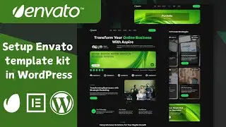 how to import & setup Envato Elements Kit in WordPress | Envato template kit in WordPress