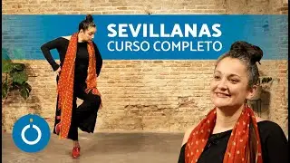 Clase COMPLETA de SEVILLANAS para PRINCIPIANTES 💃🏽 Aprender Bailar Sevillanas