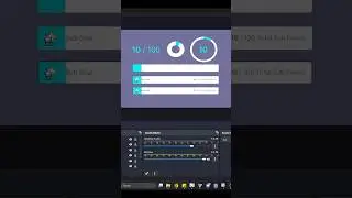 Make this circular Twitch goal widget! #twitchtips #obsstudio #obs #Twitch #twitchstreamer