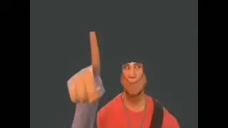 мем скаут матает пальцем 