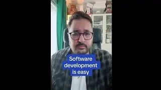 Software development is easy - learnfrontendnow.com