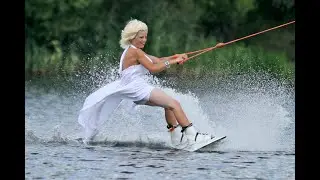 Кабельный Вейкбординг по НАШЕМУ | Pskov Wake Park | первые Шаги