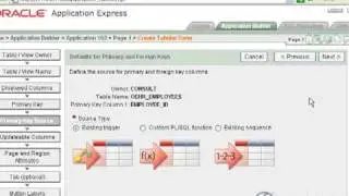 APEX Advanced Tutorial 1 - Creating a tabular Form, Part 1