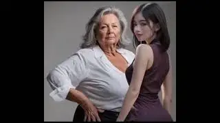 Young Asian and Old White Boss - Lesbian kiss❤️ 