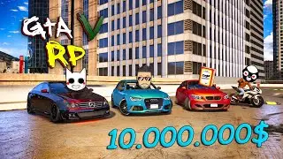 КОРОЧЕ ГОВОРЯ, МЫ ПОТРАТИЛИ 10000000$ НА ПОКУПКУ МАШИН ДЛЯ ВАС! ГТА 5 РП (ECLIPSE GTA 5 RP)