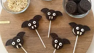 Bat Oreo Pops