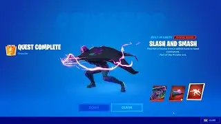 How To Unlock SLASH AND SMASH Emote in Fortnite // Complete 7 Prowler Quests