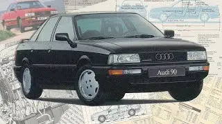 AUDI 90 B3: Five Cylinders and a Wealth of Ambitions - Unveiling the 1980s Automotive Saga