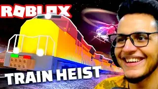 I Escaped from Prison to Rob a Train in Roblox JAILBREAK(#1)