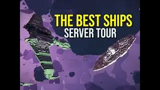 THE BEST SHIPS on the server - Space Engineers Tour