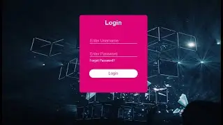 Designing a Modern Login Form with HTML and CSS | Step-zby-Step Tutorial