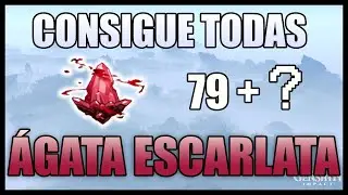 DONDE ENCONTRAR TODAS LAS ÁGATA ESCARLATA UBICACIÓN - ESPINADRAGÓN - LOCALIZACIÓN | GENSHIN IMPACT