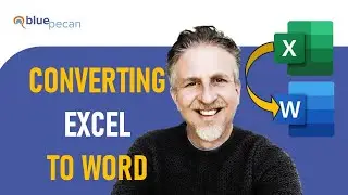 Converting Excel to Word | Excel to Word Table | Add Excel File to Word