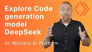 Explore Code Generation model DeepSeek Coder on the Workers AI platform