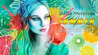 Art Photoshop: How to turn a photo into digital painting.