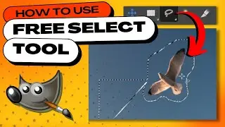 How to Use the Free Select Tool in GIMP