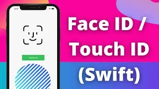 Face ID & Touch ID Usage in App (Swift 5, Xcode 12, Biometrics, iOS) - 2022 iOS Development