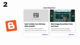 Customize Blog Section In Blogger Homepage with HTML & CSS (Part 2)