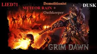 Grim Dawn Dusk #10. Метеоритный дождь, сбор набожности и геноцид боссов пустыни...