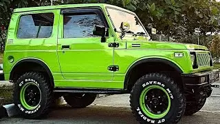 Green and Blue Color Suzuki Samurai 4x4 Modification | 4x4 Channel
