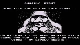 810 Ghastly Night Ghosts and Goblins Movie mode Atari 8 bit 800 XL XE, HD 60fps