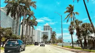 Driving in Miami || USA , Florida || Travel guide