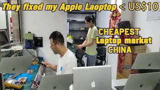 Apple Laptop Repair very cheap | China | Hindi Vlogs | English Subtitles