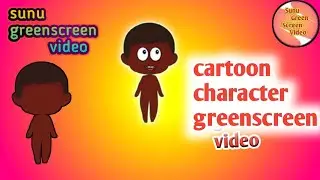 cartoon character greenscreen | green screen character