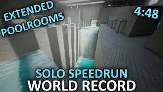 Dark Poolrooms Speedrun in 4:48 - Escape The Backrooms (FWR)