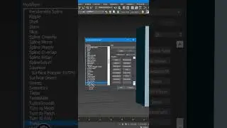 Сделай быстрый доступ к модификаторам в 3ds max! 