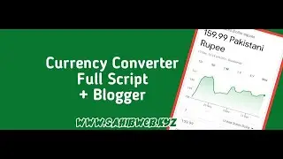 Create Your Own Currency Converter Website || Currency Converter Full PHP Script