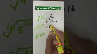 The Squareroot Shortcut You Didnt Learn In School #maths #squareroot #shortcut #tricks #olympiad