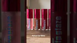 NEW Nykaa Lip Glaze Lip Oils💖🌸 #lipoil #shorts