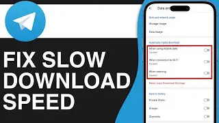 How to Fix Slow Download Speed on Telegram (2024)