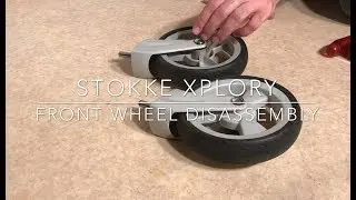 How to Replace the Ball Bearings on the Front Wheels of a Stokke Xplory