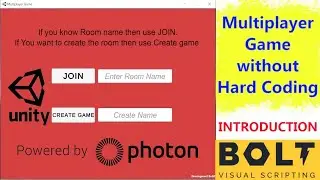 Multiplayer FPS Game with Unity Visual Scripting || Part-1 Introduction.