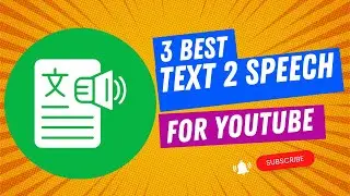 3 Best Text to Speech App for YouTube