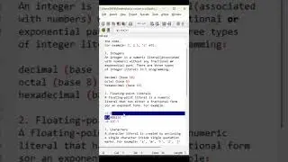 Class 6 | What are literals in C Language | #cprogramming #cprogrammingvideo