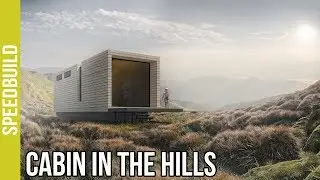 Archicad Speedbuild + Photoshop Post Production - Cabin in the Hills