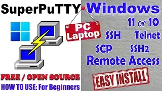 How to Install SuperPuTTY on Windows 11