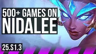 NIDALEE & Jhin vs LUX & Caitlyn (SUP) | 500+ games | KR Master | 25.S1.3