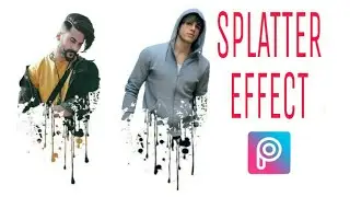 SPLATTER EFFECT - PICSART TUTORIAL