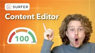 Surfer SEO Content Editor | Complete Surfer Tutorial (Part 1)