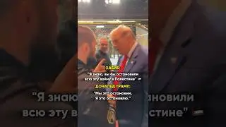 Диалог Хабиба и Трампа. Вот о чем они говорили! 