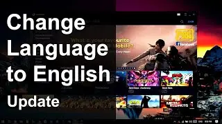 How to change Gameloop or Tencent Gaming Buddy language to English 2023 ✅