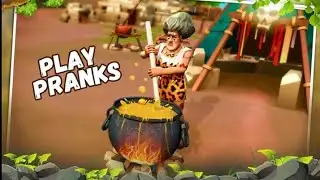Scary teacher Stone age Full Gameplay walkthrough (Android/ios)